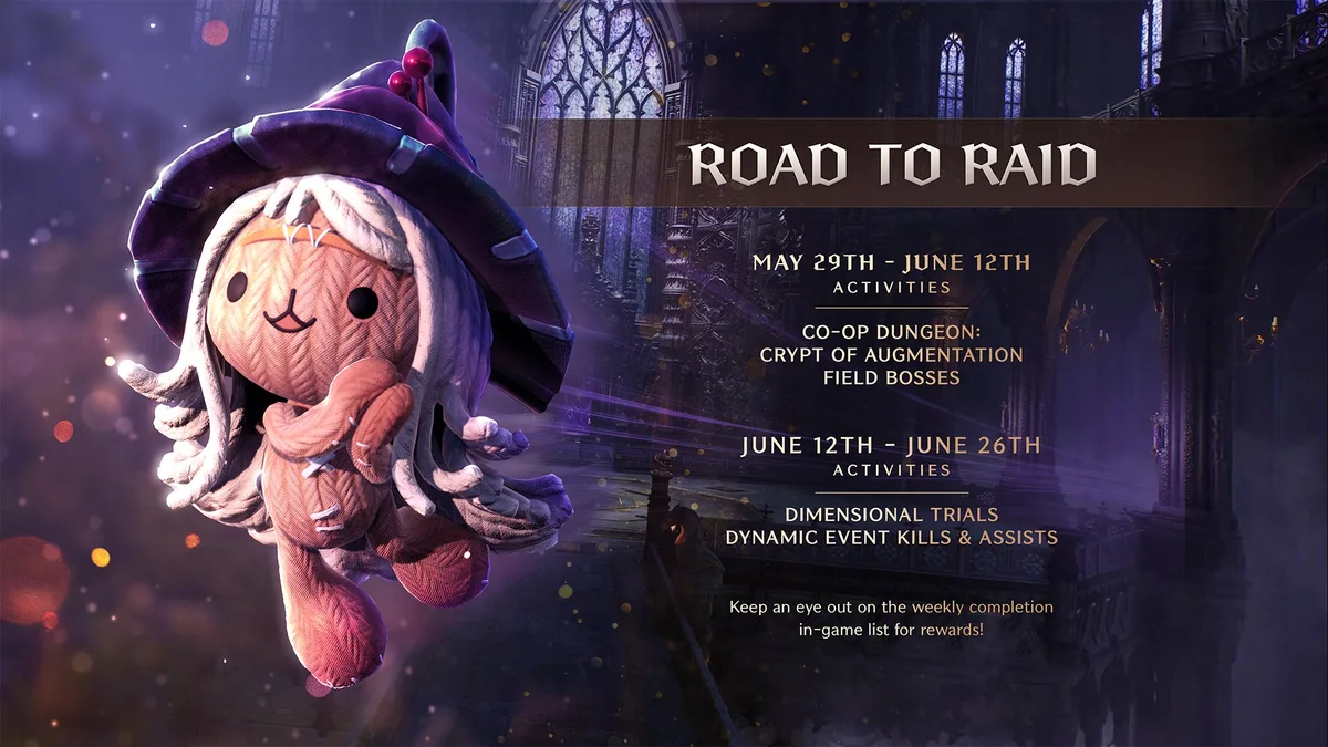 Road to Raid Event
